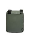 Piquadro - Herrentasche aus gummiertem Stoff mit Außentasche