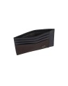 Piquadro - Kreditkartenetui aus Leder Black Square