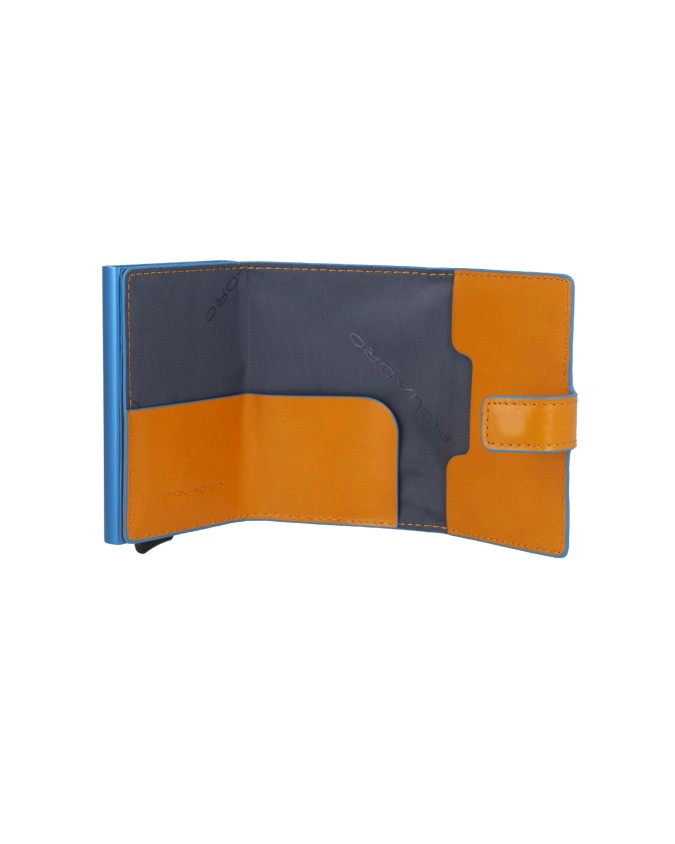 Piquadro - Men's leather and metal...