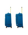 Roncato – Mittlerer Trolley mit 4 Rädern, 64 cm, erweiterbar, aus Polyester, Move