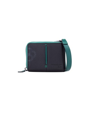  Scharlau – Portacarte in pelle con tracolla Artium