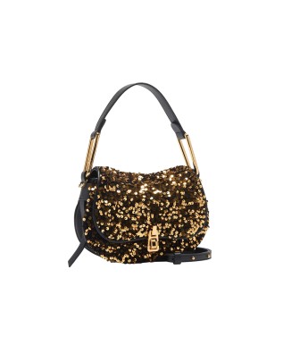  Coccinelle – Borsa a spalla in pelle con paillettes Coccinelle 2