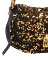 Coccinelle – Leather shoulder bag with sequins: Coccinelle” from the Magie Paillettes” collection