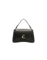  Coccinelle – Borsa a mano in pelle con patta media C-ME