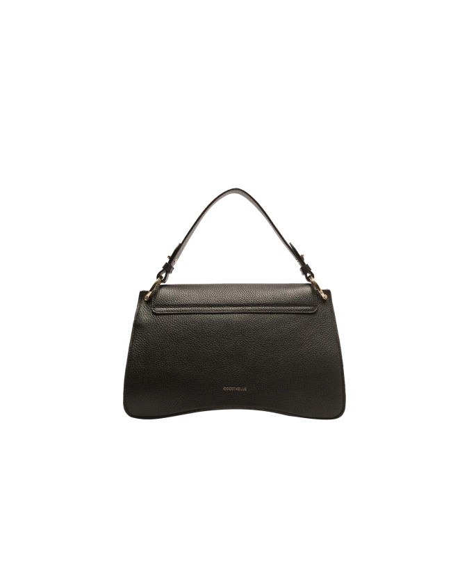  Coccinelle – Borsa a mano in pelle con patta media C-ME