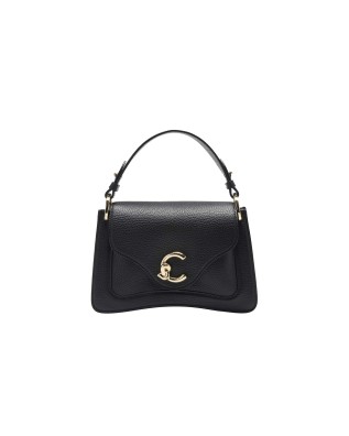  Coccinelle – Borsa a mano in pelle con patta piccola C-ME