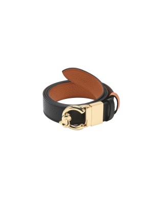  Coccinelle – Cintura donna in pelle bicolore C-ME