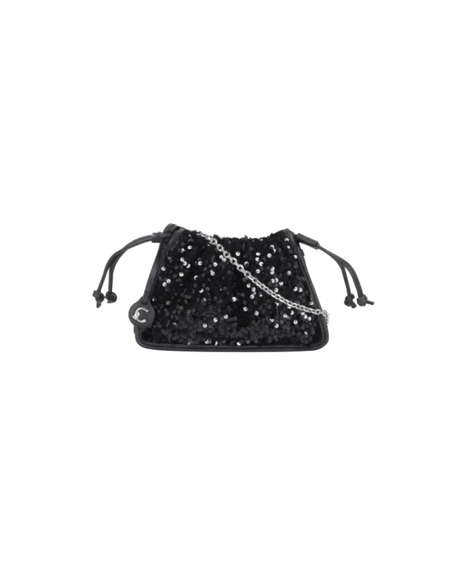  Coccinelle - Borsa a tracolla in pelle con coulisse Dulse