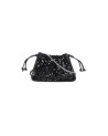  Coccinelle - Borsa a tracolla in pelle con coulisse Dulse