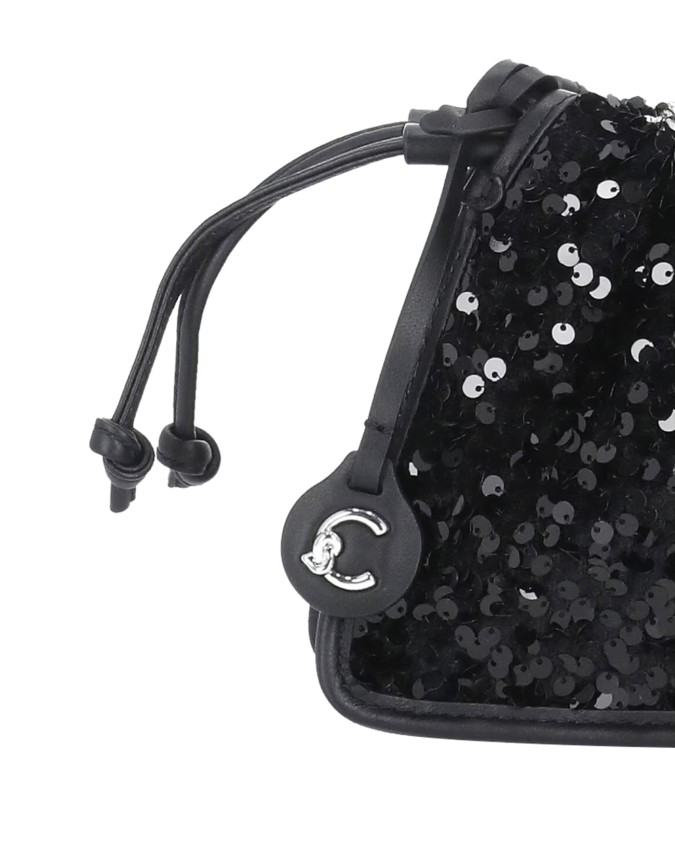  Coccinelle - Borsa a tracolla in pelle con coulisse Dulse