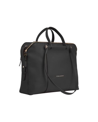 BORSE DA DONNA Piquadro - Borsa tre comparti in pelle Circle 2