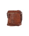 Campomaggi - Men's shoulder bag with a front zippered pocket