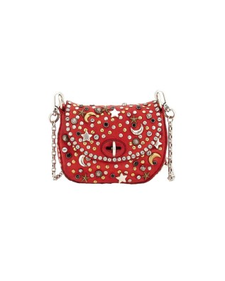 Campomaggi - Crossbody bag with all-over Afrodite...