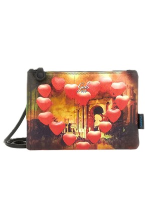 Gabs - Beyoncé Women's Leather Clutch, Size M, Trip Print...