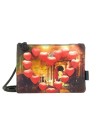 Gabs - Beyoncé Damen-Clutch aus Leder, Größe M, Trip-Print