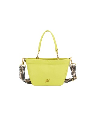 Gabs – Vale Tg S Bull Gold Shoulder Bag with Ribbon Strap