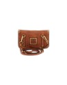 Campomaggi - Solid-color cowhide leather shoulder bag