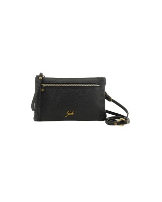  Gabs – Borsa a tracolla in pelle con zip frontale Olly Tg S