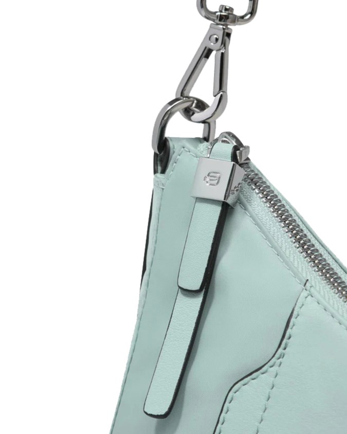 Piquadro - Women's crossbody bag made of leather and recycled