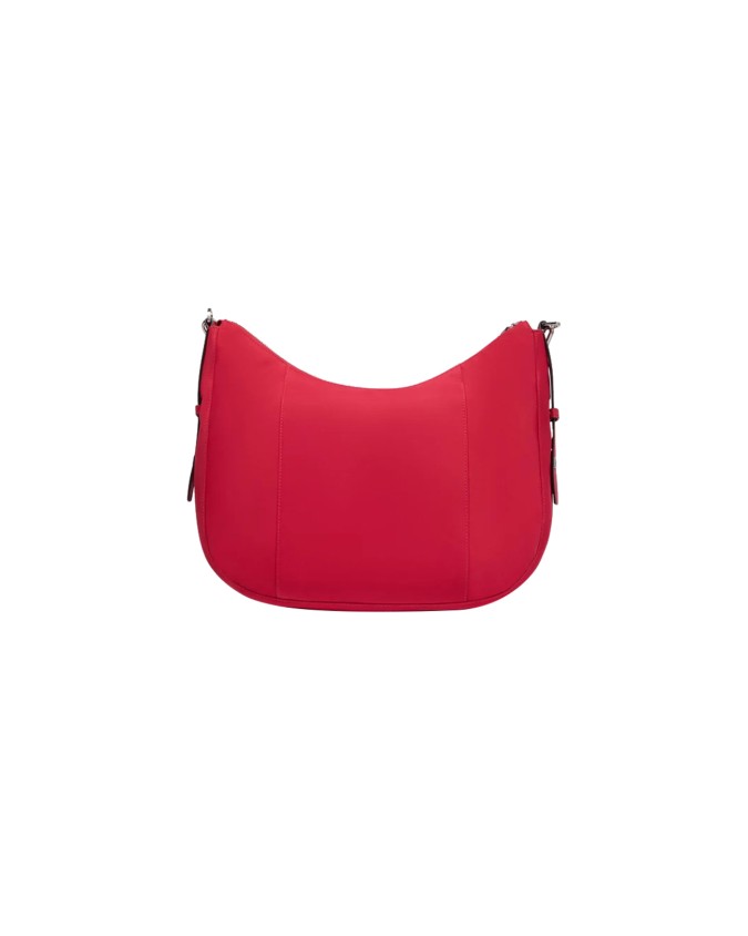  Piquadro - Borsa a tracolla donna in pelle e tessuto riciclato