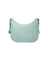 Piquadro - Damen-Umhängetasche aus Leder und recyceltem Stoff