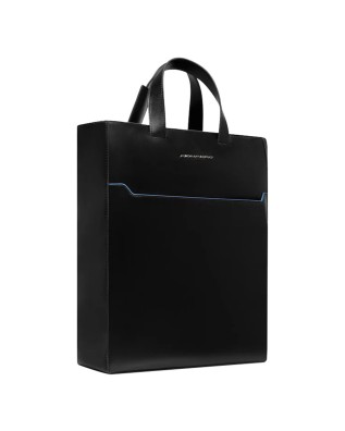  Piquadro - Tote bag donna in pelle porta pc 14" Blue Square 2
