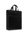 Piquadro  - Damen-Tote-Bag aus Leder mit Fach für einen 14-Zoll-Laptop, Blue Square