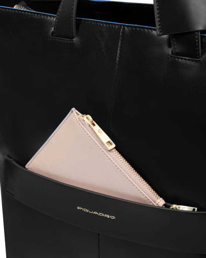 Piquadro  - Women's Leather Tote Bag...