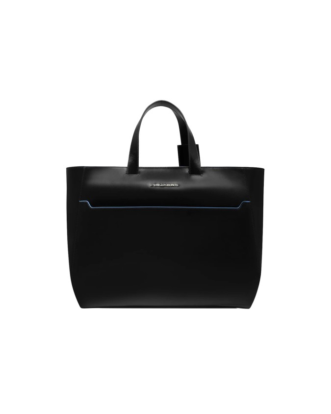 Piquadro - Blue Square leather...