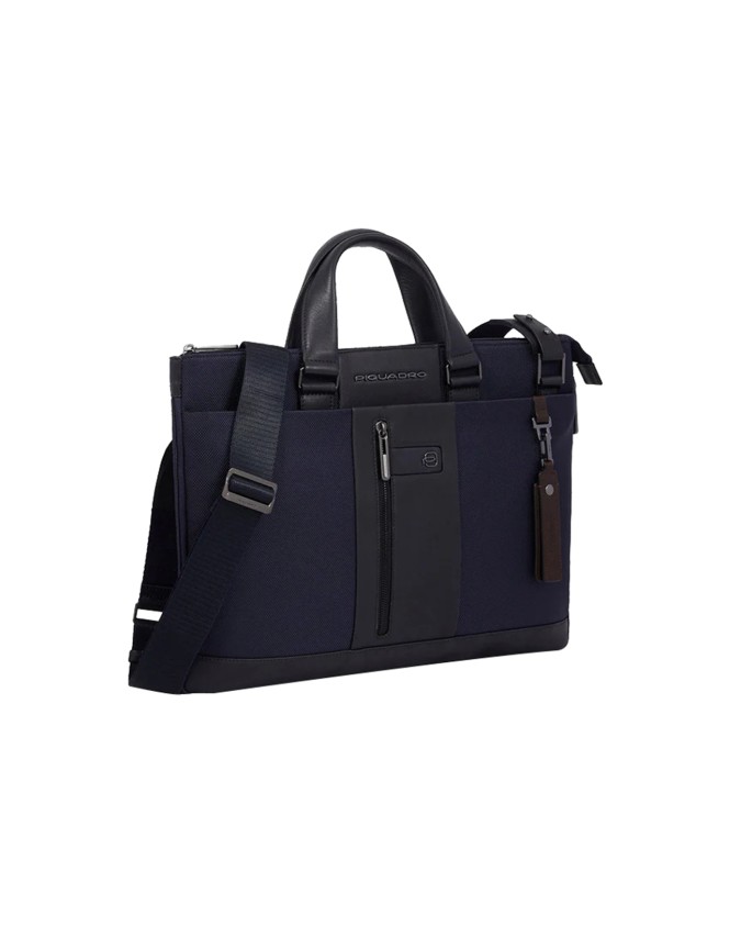 Piquadro - Slim 15.6-inch laptop bag...