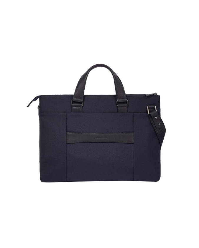Piquadro - Slim 15.6-inch laptop bag...