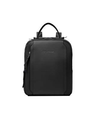  Piquadro - Zaino donna porta iPad®Pro 12,9" in pelle e tessuto