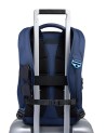 Piquadro – Reiserucksack mit Platz für einen 14-Zoll-Laptop aus veganem Leder und PQ-Earth-Stoff