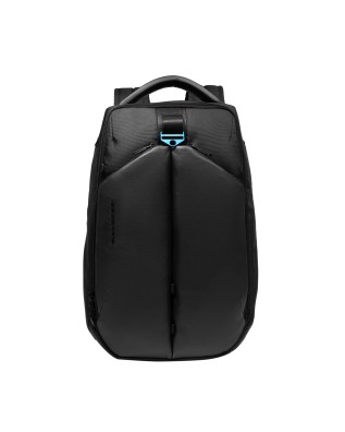  Piquadro – Zaino da viaggio porta pc 15.6’’ in pelle vegana e
