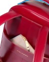Piquadro – Blue Square Women's Leather Backpack for iPad® mini