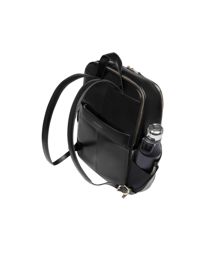  Piquadro – Zaino donna in pelle porta pc 14’’ a due comparti
