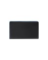 Piquadro – Damenbrieftasche aus Leder mit Münzfach Blue Square