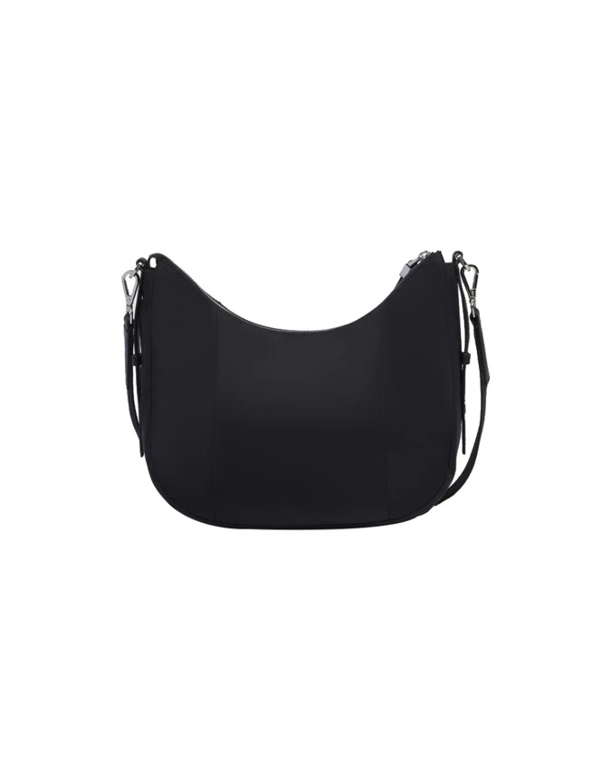  Piquadro - Borsa tracolla donna in pelle e tessuto riciclato