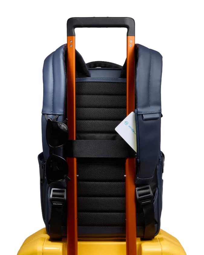  Piquadro – Zaino da viaggio underseat in tessuto impermeabile