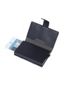 Piquadro – PQ-Earth Fabric and Metal Credit Card Holder