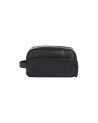 Piquadro – Men's leather toiletry bag with an outside pocket