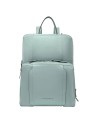 Piquadro - Erweiterbarer Rucksack aus recyceltem Stoff und Leder mit Fach für einen 15,6-Zoll-Laptop – Circle