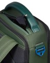 Piquadro – Travel backpack for a 15.6-inch laptop, made of vegan leather and PQ-Earth fabric