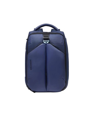  Piquadro – Zaino porta pc 17.3’’ espandibile in pelle vegana e