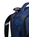 Piquadro – Expandable 17.3-inch laptop backpack made of vegan leather and PQ-Earth fabric