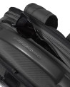 Piquadro – Expandable 17.3-inch laptop backpack made of vegan leather and PQ-Earth fabric