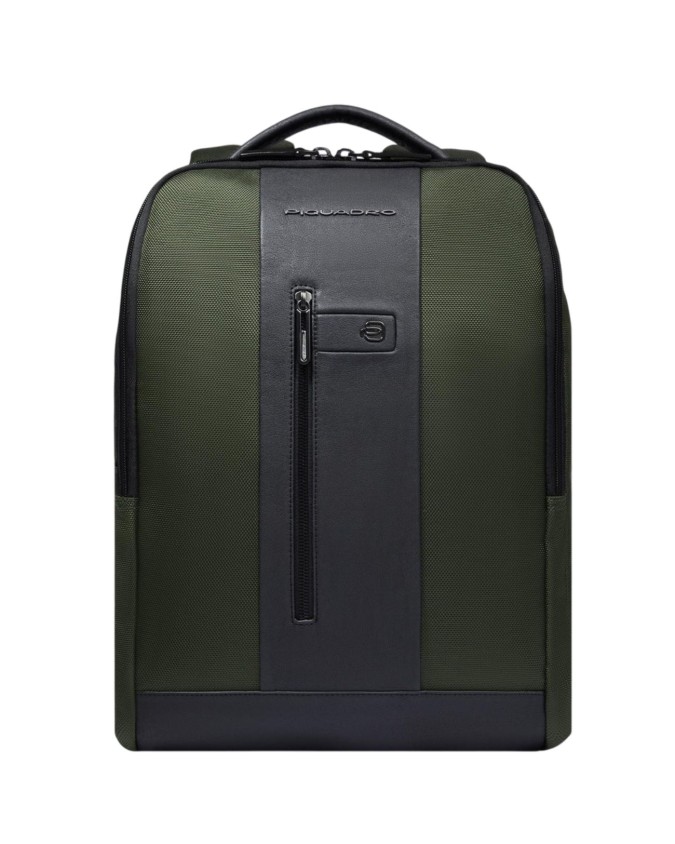 Piquadro - Mittlerer Rucksack Brief 2 aus recyceltem Stoff mit