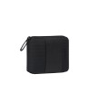 Piquadro – Men's wallet made of vegan leather and fabric with a zipper, PQ-Earth