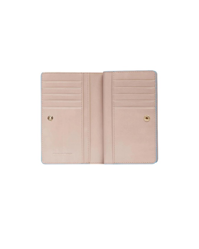 Piquadro – Damenbrieftasche aus Leder...