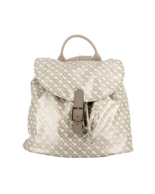  Gherardini - Zaino in tessuto Softy con rifiniture in pelle